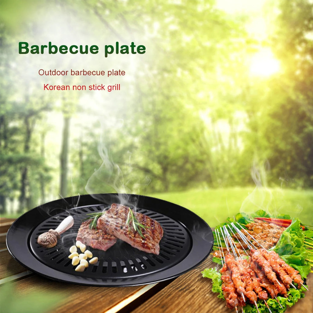 Round Non-stick Stovetop Grill Pan